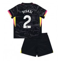 Maglia Calcio Chelsea Axel Disasi #2 Terza Divisa Bambino 2024-25 Manica Corta (+ pantaloncini)